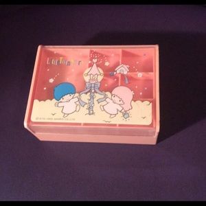 Vintage 1978 Little Twin Stars Jewelry Box